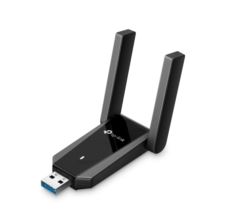 AX1800 Çift Antenli Yüksek Kazançlı Kablosuz USB Adaptör