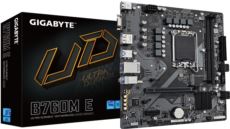 B760M-E 7200MHz OC DDR5 LGA1700 M.2 HDMI DisplayPort MicroATX Anakart