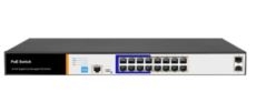 Managed Gigabit 16 Port PoE Switch