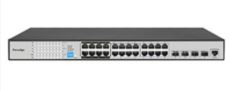 Managed Gigabit 24+4 Port PoE Switch